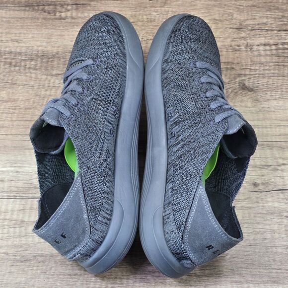 REEF SwellSole Neptune Men\'s Size 12 Gray Lace Up Knit Comfort Shoes main image 7